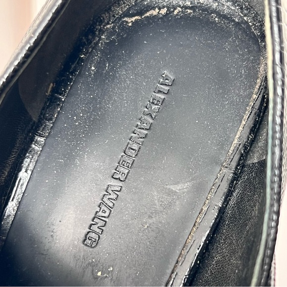 Alexander Wang Black cut out Wedge Heel - Picture 7 of 10